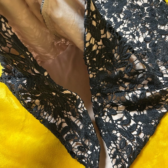 Nude black dress with lining, size L - Picture 10 of 10